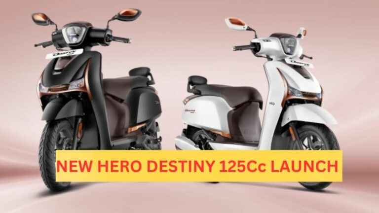 New Hero Destini 125 launch date