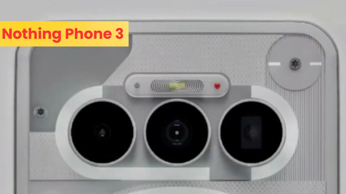 Nothing Phone 3 Rear Panel Design